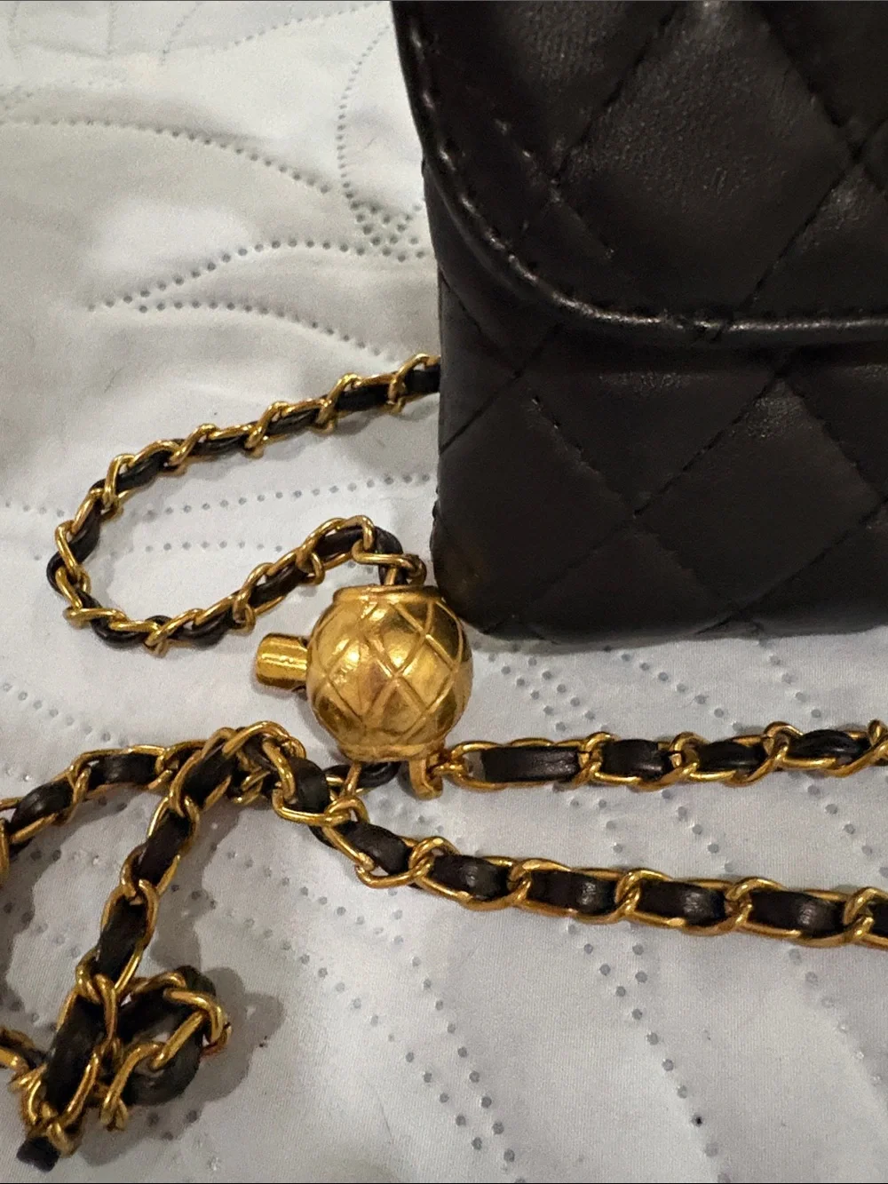 vintage gold mesh coin purse